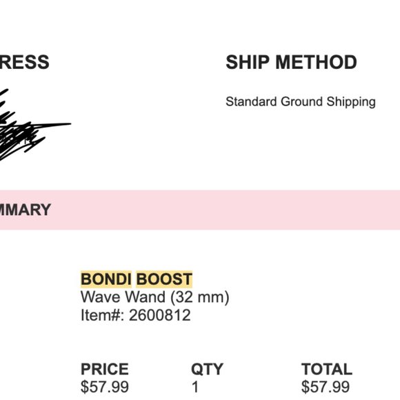 BRAND NEW Bondi Boost Wave Wand (32 mm) - Picture 6 of 6